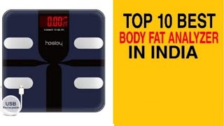 Best Body Fat Analyzer