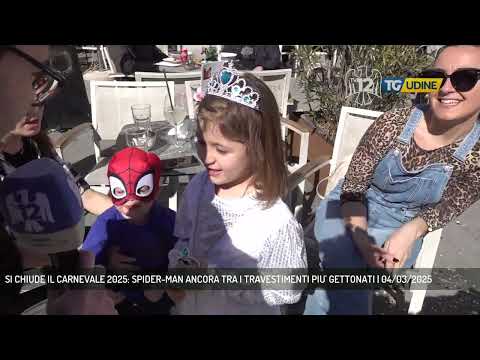 SI CHIUDE IL CARNEVALE 2025: SPIDER-MAN ANCORA TRA I TRAVESTIMENTI PIU' GETTONATI | 04/03/2025
