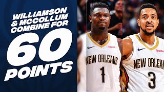 Zion Williamson & CJ McCollum GO OFF In Phoenix - 60 PTS COMBINED | April 7, 2024