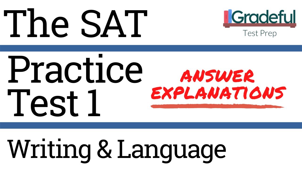 sat practice test writing section