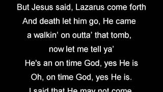 On Time God  (with lyrics)