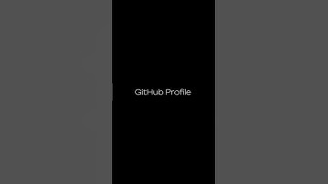 GitHub ReadMe Profile #fyp #github #readme