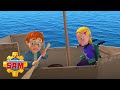 Hannah & Norman sitzen auf einem Boot fest | Feuerwehrmann Sam Offizieller Kanal | Cartoons für K