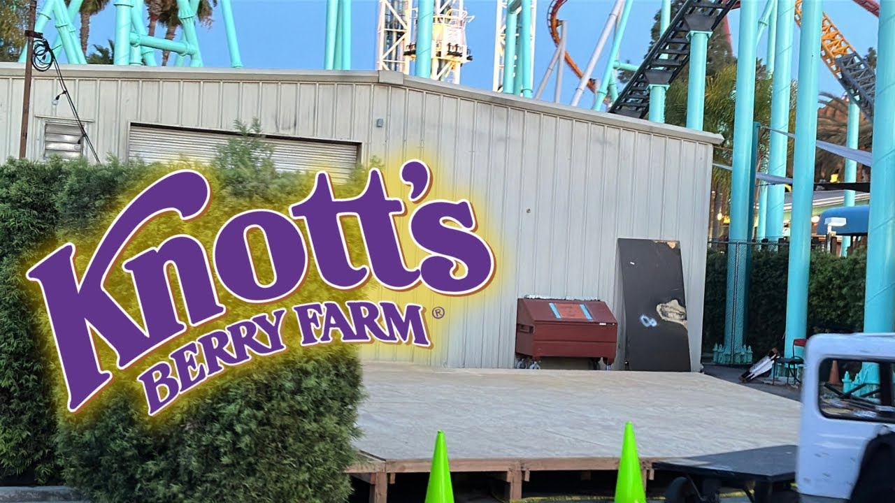 Новости парка Knott’s Berry Farm: началось строительство аттракциона Scary Farm, появились магази...