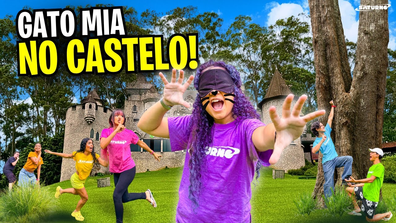 GATO MIA (No Castelo) * A Mine bateu recorde de quedas!