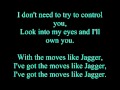 Maroon 5 feat christina aguilera  moves like jagger uncensored and lyrics