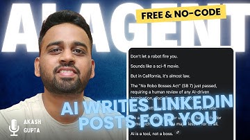 How to Create an AI Agent for LinkedIn Post Creation | Automatically Write LinkedIn Posts with AI