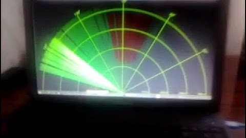 радар на Arduino Uno R3 с использованием Processing 3