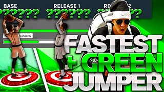 FASTEST & biggest GREEN WINDOW JUMPSHOT NBA 2K22 NEXT GEN & CURRENT GEN! BEST GREEN JUMPSHOT 2K22!