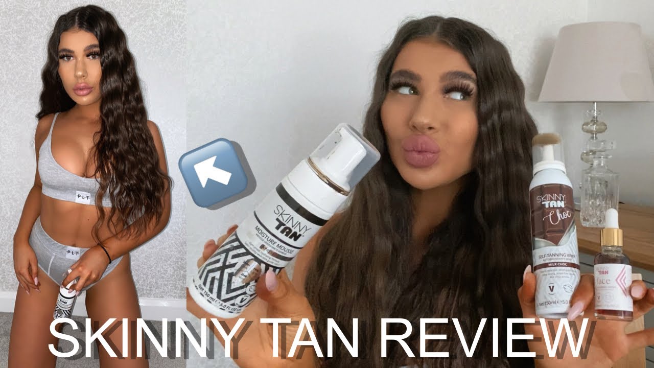 MY FAKE TAN ROUTINE SKINNY TAN REVIEW MOISTURE MOUSSE EXPRESS AND
