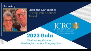 2023 Gala: Distinguished Service Award Honorees, Ellen and Dan Blalock Information
