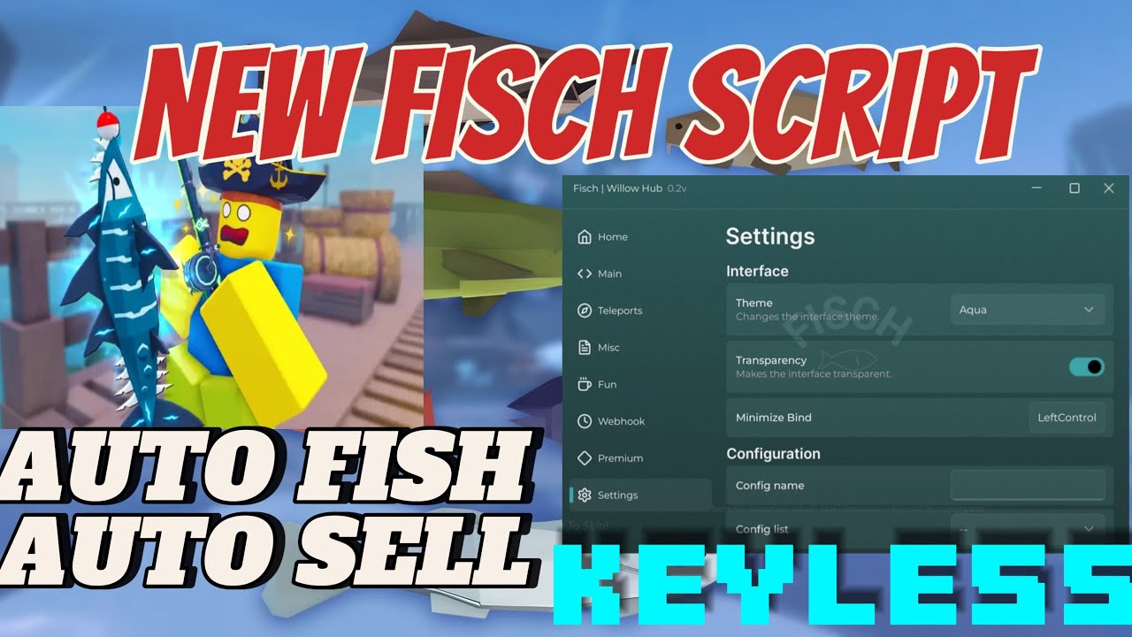[UPDATE] New *Best* Fisch Script For The New Update Insane Auto Fish & Auto Sell