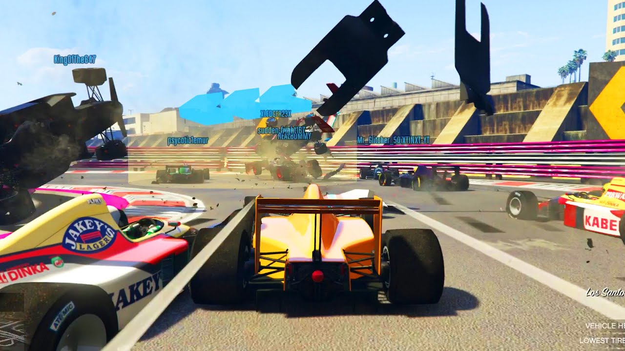 NEW OPEN WHEEL F1 RACES in GTA Online! *INSANE*