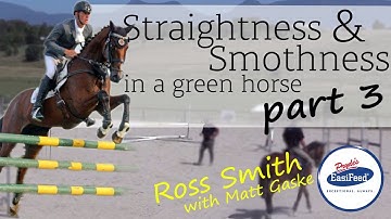 Showjumping training exercises for a green horse - Part 3 with Ross Smith