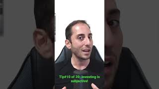 DIY Investing Tip#10 of 20. Investing is Subjective! #investing #diyinvesting