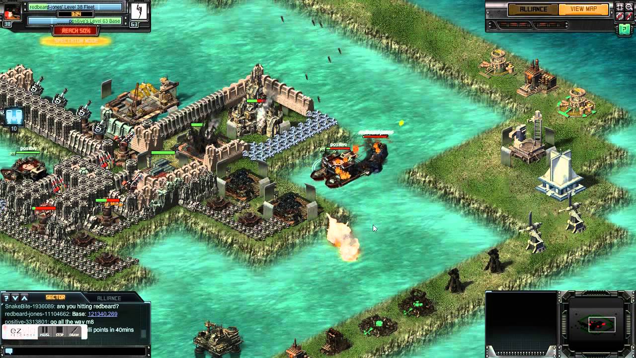 Battle Pirates, Hellstrike vs Epic Base!