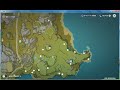 原神 宝箱探し 璃月編　雲来の海 part1 18個