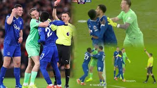 Bl0ws!! Gana red card for f!ghting Keane ! Man United vs Eveton 