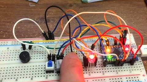 Arduino 3 button Instrument