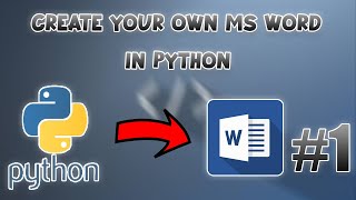 MAKE MS WORD IN TKINTER IN  PYTHON #1