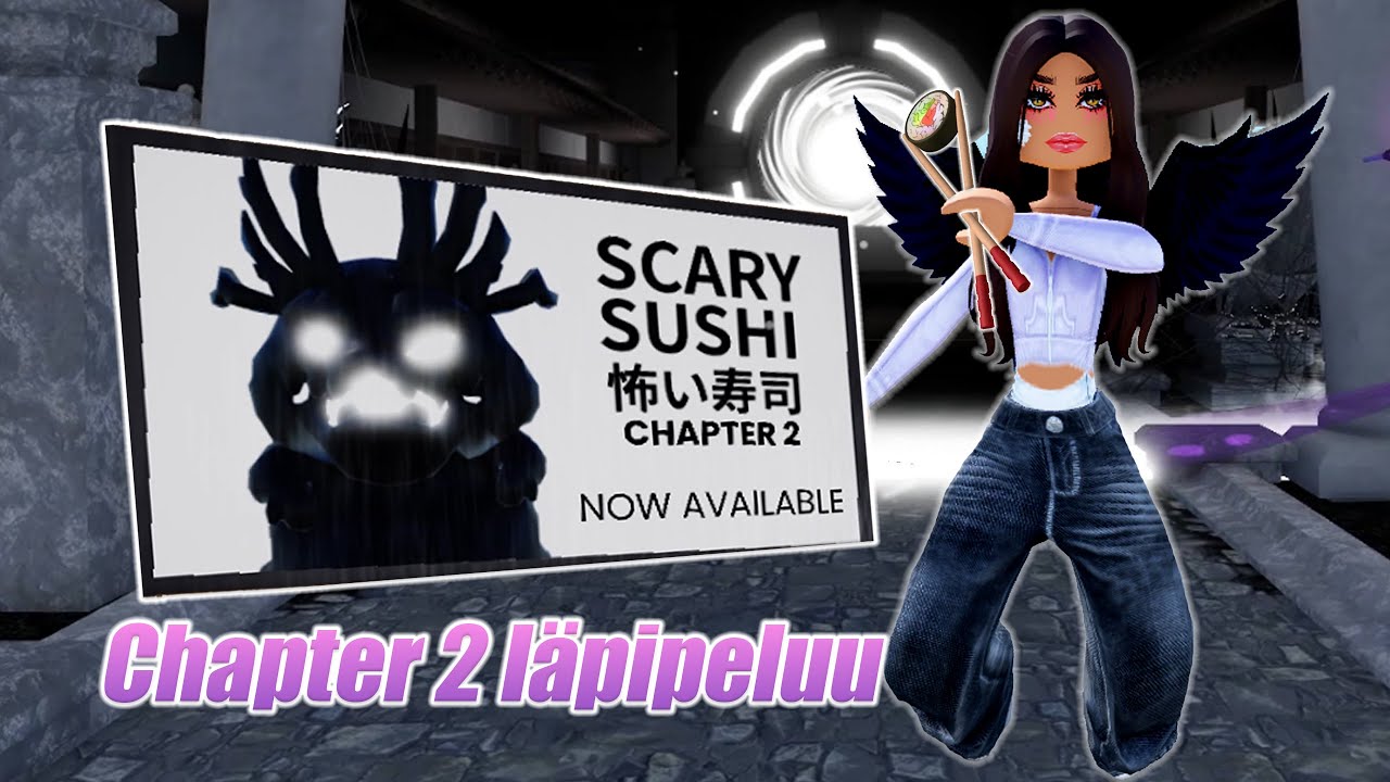 EN VOI USKOA, ETTÄ MENI LÄPI! - SCARY SUSHI CHAPTER 2 (ROBLOX)