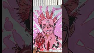 #shorts Drawing ✍️ (Sukuna)🔥 #anime#drawing