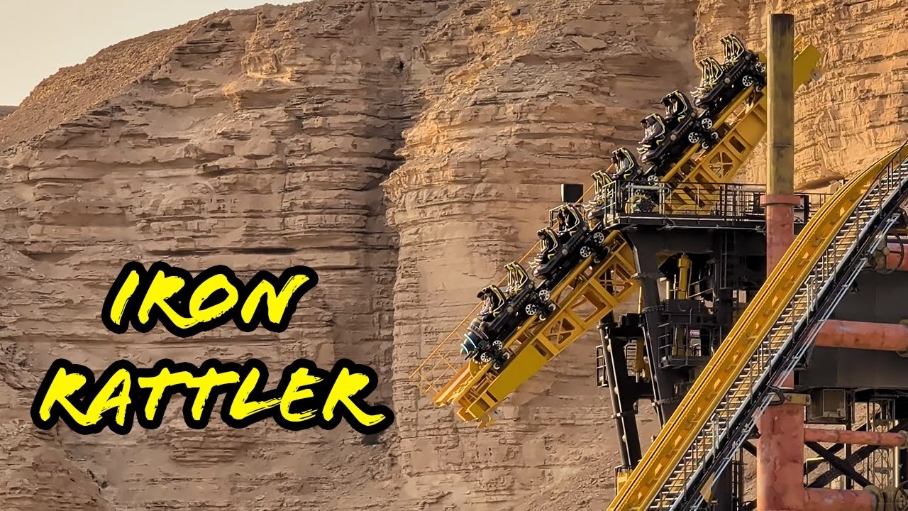 Iron Rattler Review - The tallest Fastest and Longest Tilt Coaster in the world -Six Flags Qiddiya