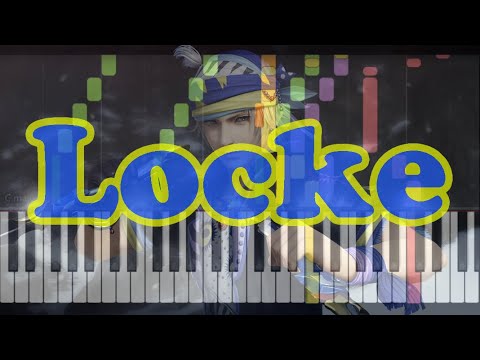 Final Fantasy VI (Locke)  - Piano - ファイナルファンタジー６ - ロックのテーマ - ピアノ