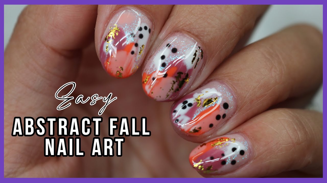 40+ Abstract Nail Art & Swirl Nails To Inspire Your Next Fall Manicure -  Page 2 of 5 - | Nail art, Lines on nails, Swirl nail art