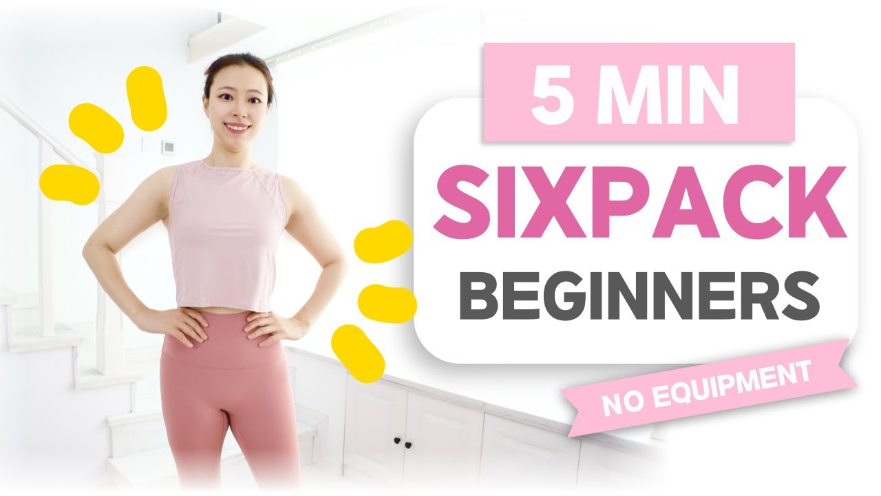 5 Min Perfect ABS workout for Beginners to Get 6 Pack!