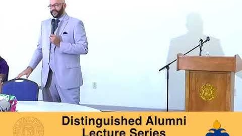 Christopher Pike | Distinguished Alumni Lecture Series | Albany State University