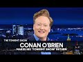 Conan O’Brien Makes His "Tonight Show" Return and Reminisces on His Time Hosting "Late Night" image