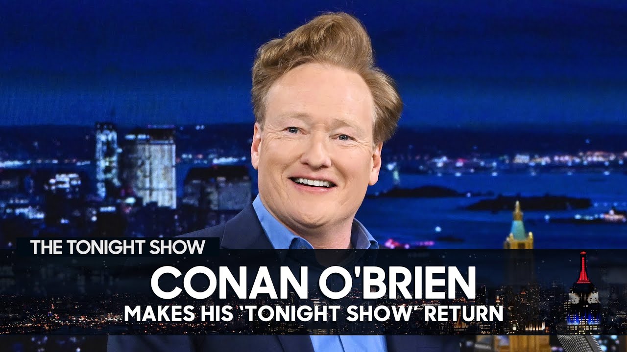 ⁣Conan O’Brien Makes His