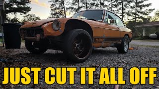 THE RWMGB pt. 18: CUTTING MY CAR APART