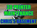 Maintenance dimprimante 3d  roulements linaires  prusa bear  chriss basement