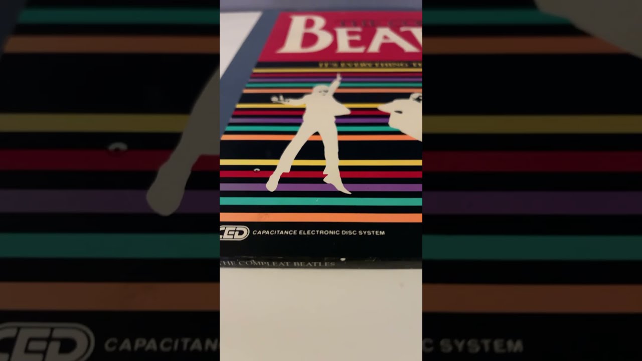 The Compleat Beatles CED Disc #music #thebeatles #collection