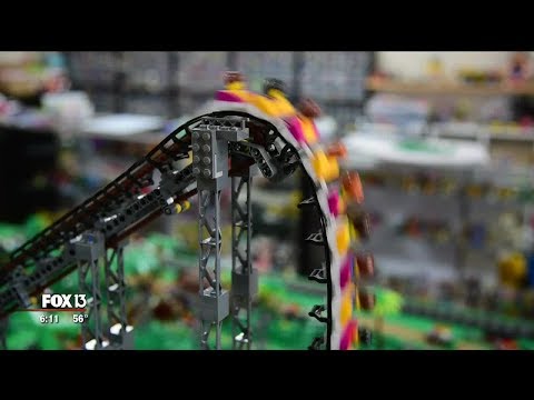 Florida man's LEGO roller coaster could hold world record