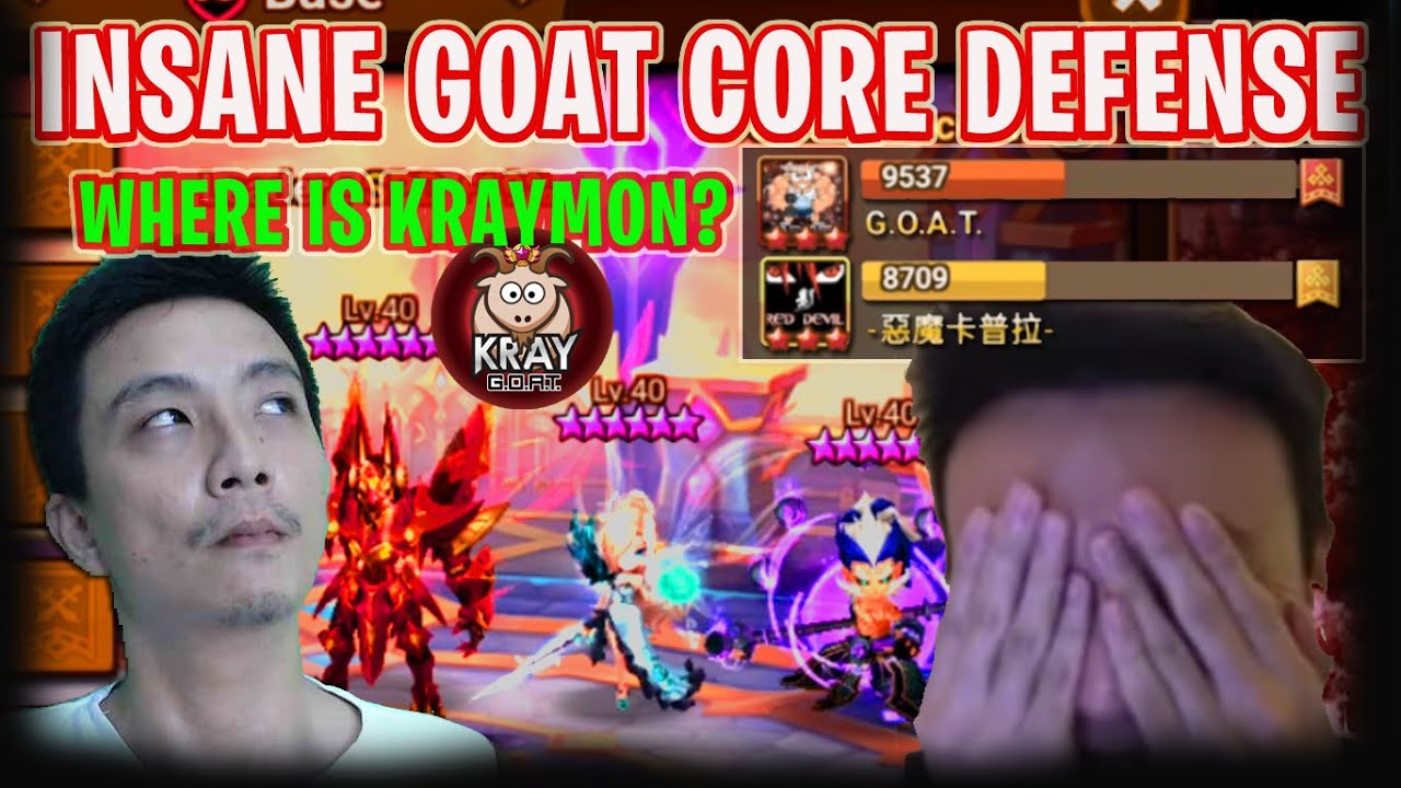 HITTING INSANE GOAT CORE SIEGE DEFENSE, TOP 5 SIEGE BATTLE Summoners War