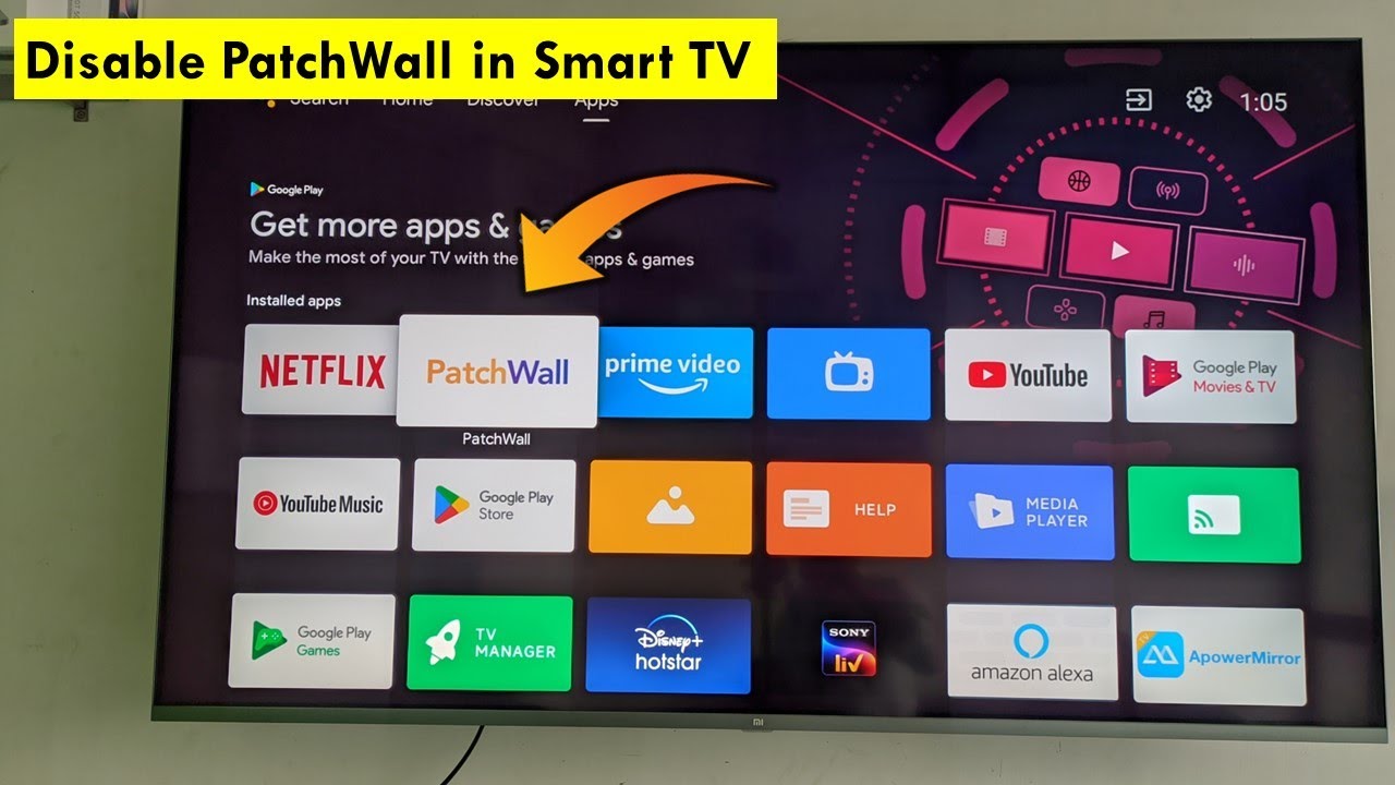 How to Disable PatchWall Automatic Open When Smart TV Startup YouTube