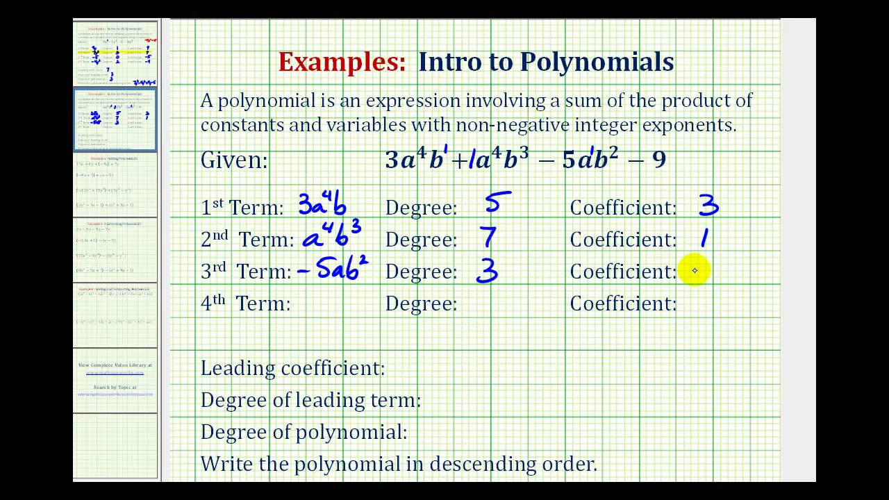 ex-intro-to-polynomials-in-two-variables-youtube