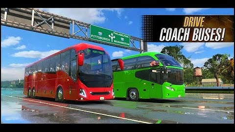 Big Double-Decker Bus New Simulator - Real Coach Bus Driving in City - Android GamePlay #8