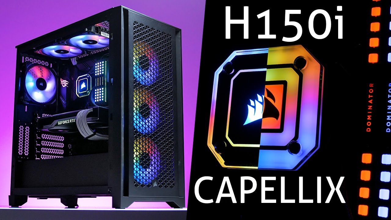 Die BESTE Corsair WASSERKÜHLUNG!! H150i Capellix im 4000D 