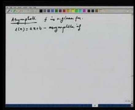 Lecture 12 - Curve Sketching