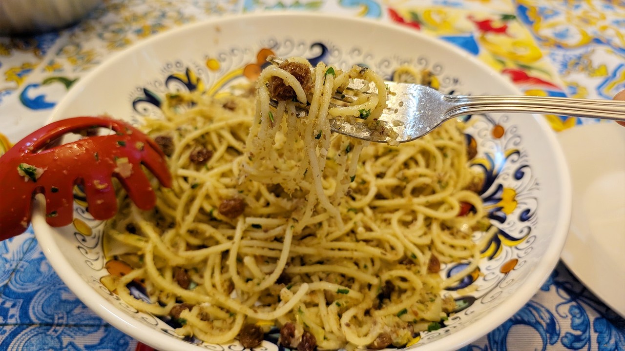 Pasta con le Sarde - A Sicilian signature dish
