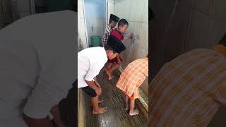 PRAKTEK UBUDIYAH SANTRI TPQ MIFTAHUL HUDA MASJID AL-HIDAYAH JENGGRIK DS.KROWE LEMBEYAN MAGETAN