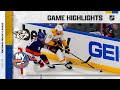 Predators @ Islanders 12/9/21 | NHL Highlights