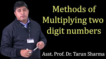 Methods of Multiplying two numbers by Dr. Tarun Sharma | Guru Kpo