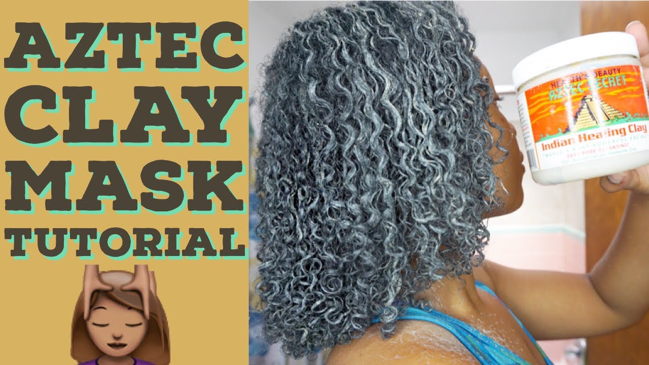 Aztec Healing Clay Mask Step By Step For Natural Hair Youtube