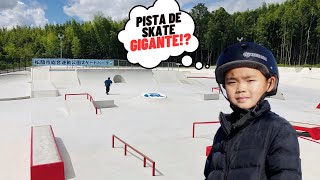 Conhecendo uma das maiores pistas de skate do Japão 🇯🇵