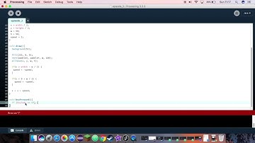 Pong 2/4 Creating a paddle and moving with arrow keys!